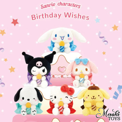 Sanrio Characters Birthday Wish Candle Plush + Light